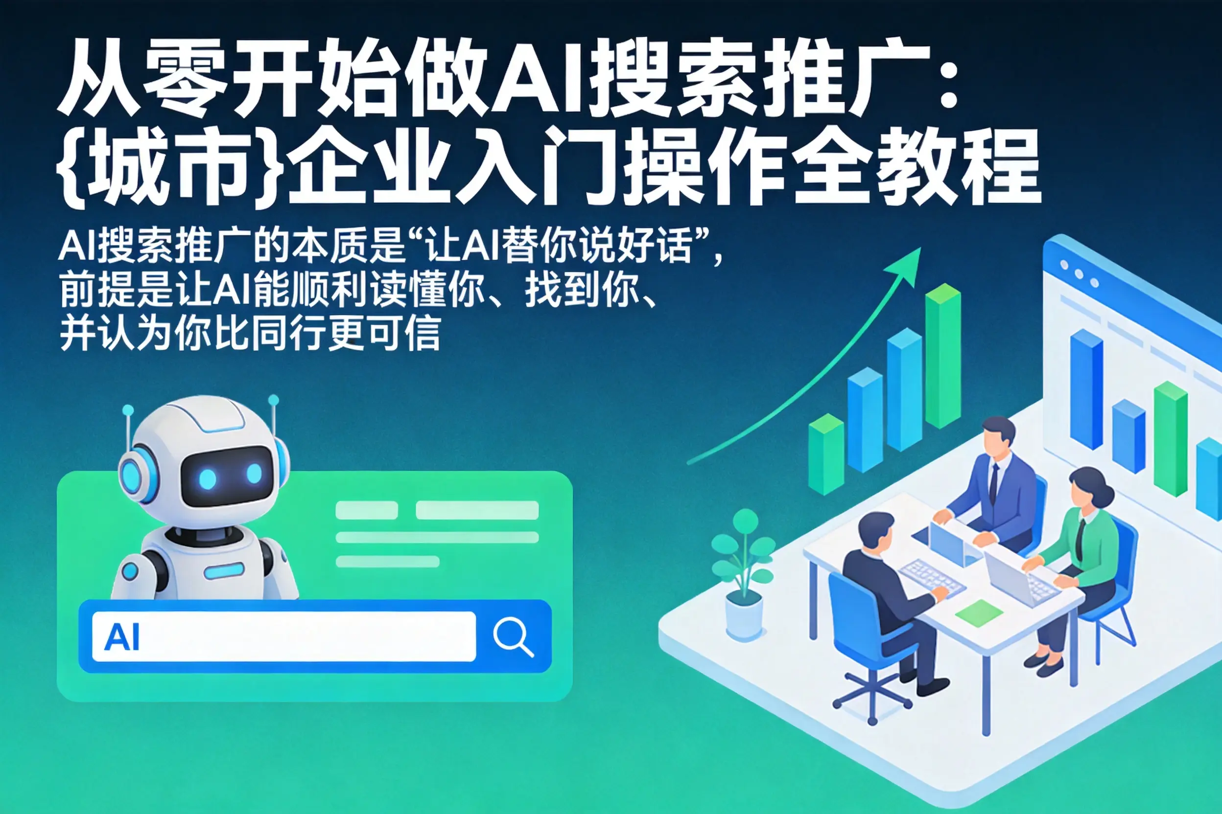 从零开始做AI搜索推广:周口企业入门操作全教程