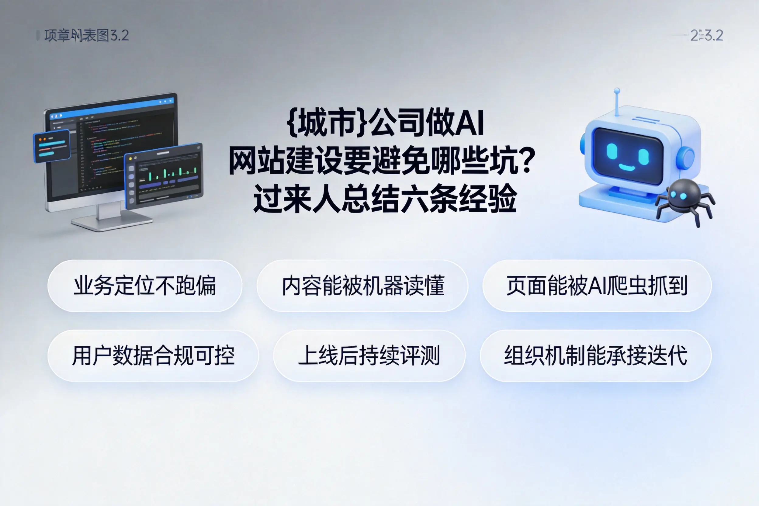 周口公司做AI网站建设要避免哪些坑?过来人总结六条经验