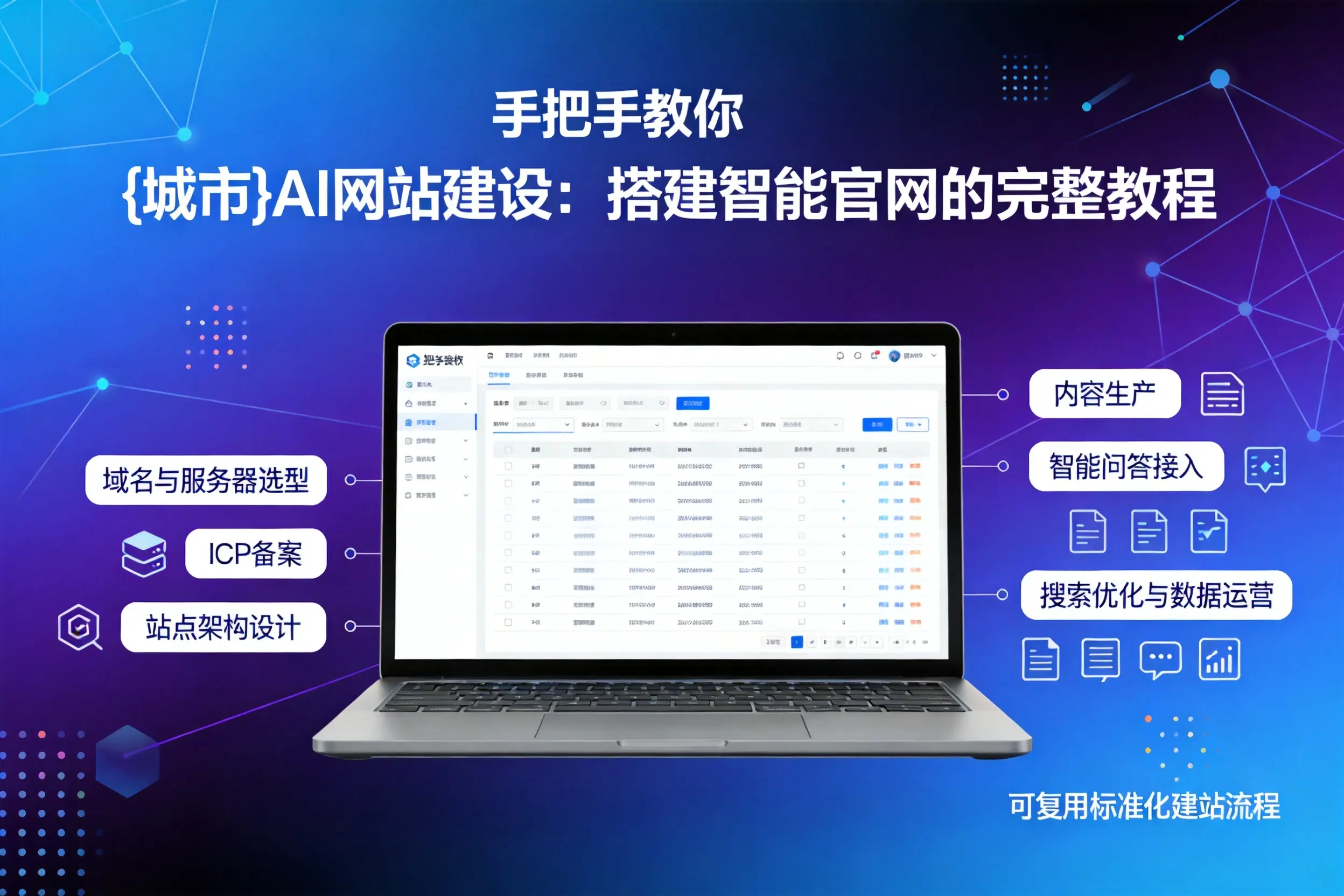 手把手教你周口AI网站建设:搭建智能官网的完整教程