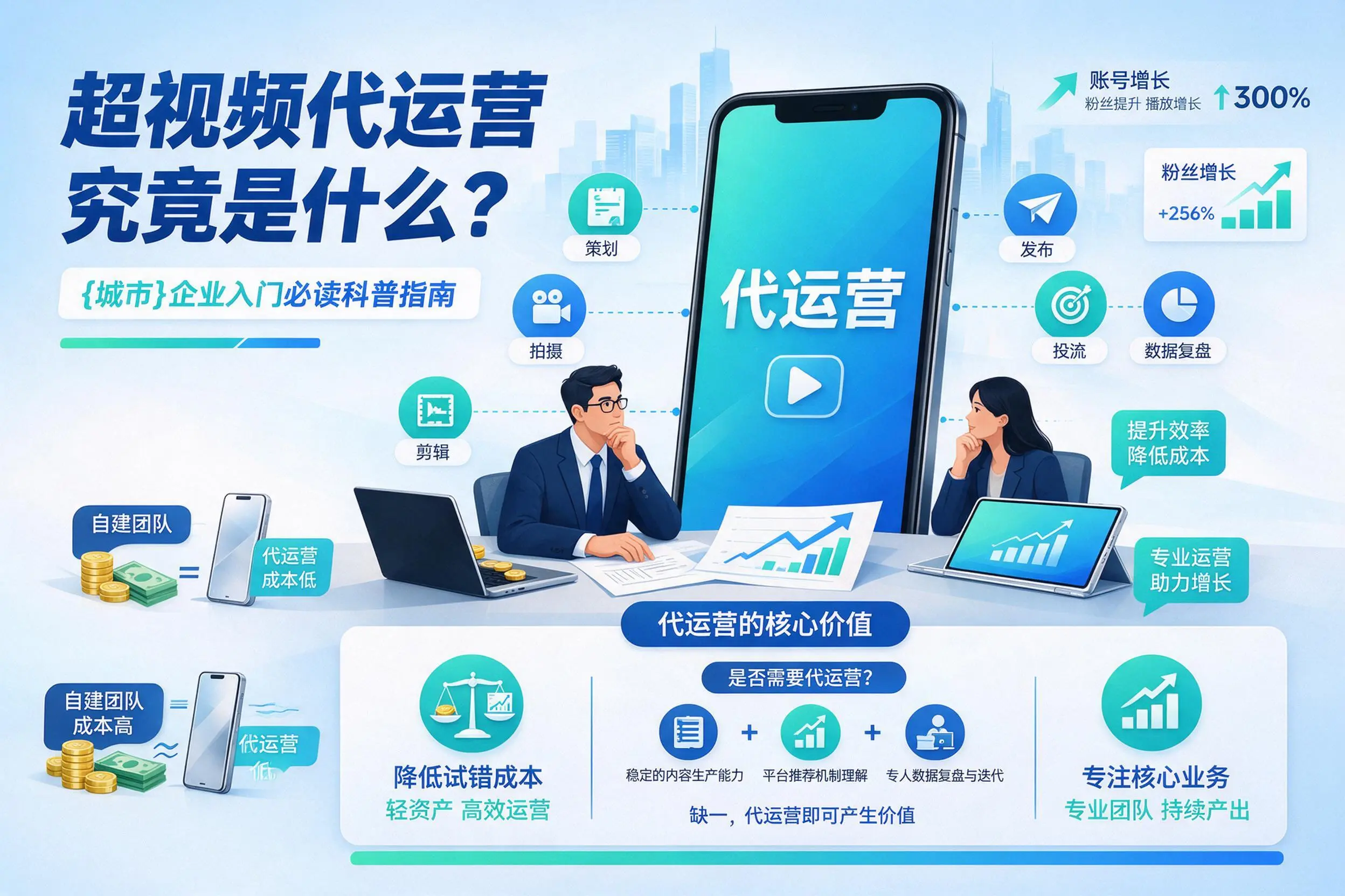 短视频代运营究竟是什么?周口企业入门必读科普指南