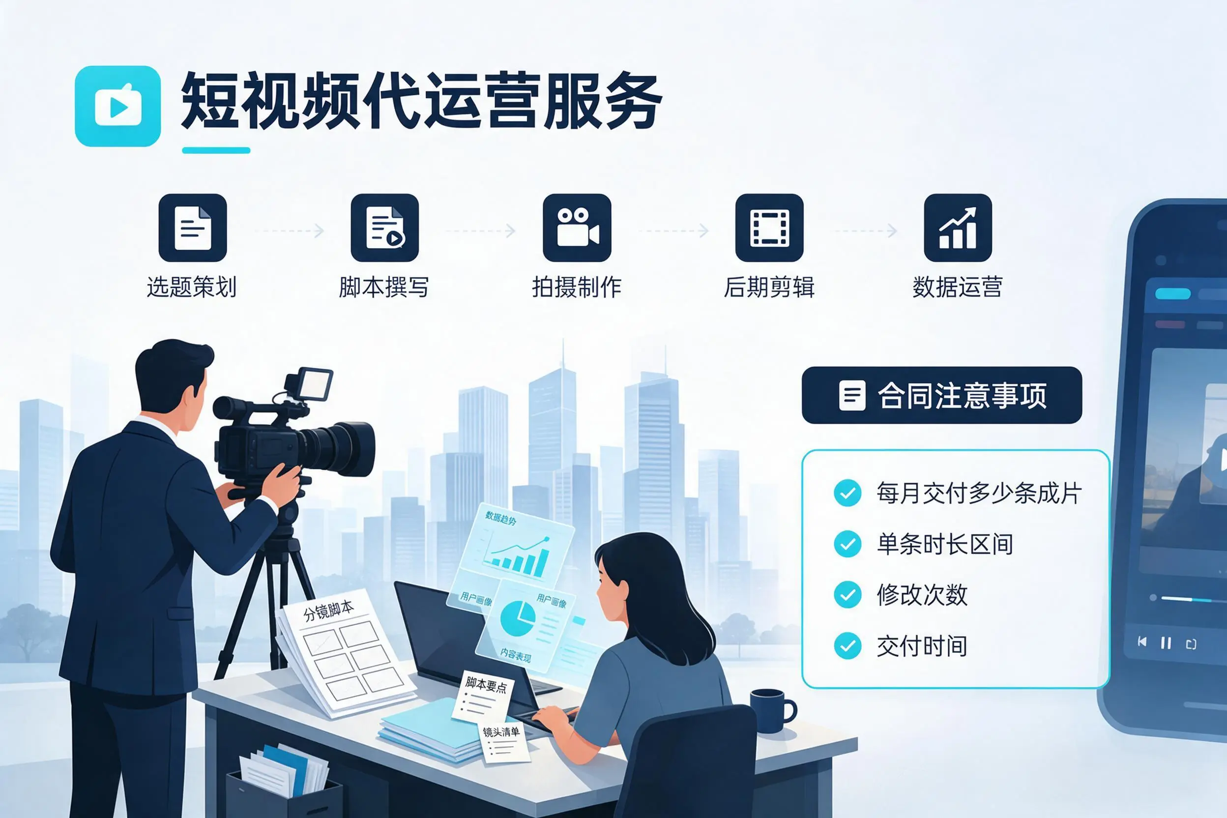 短视频代运营包含哪些服务？周口企业常见问题科普