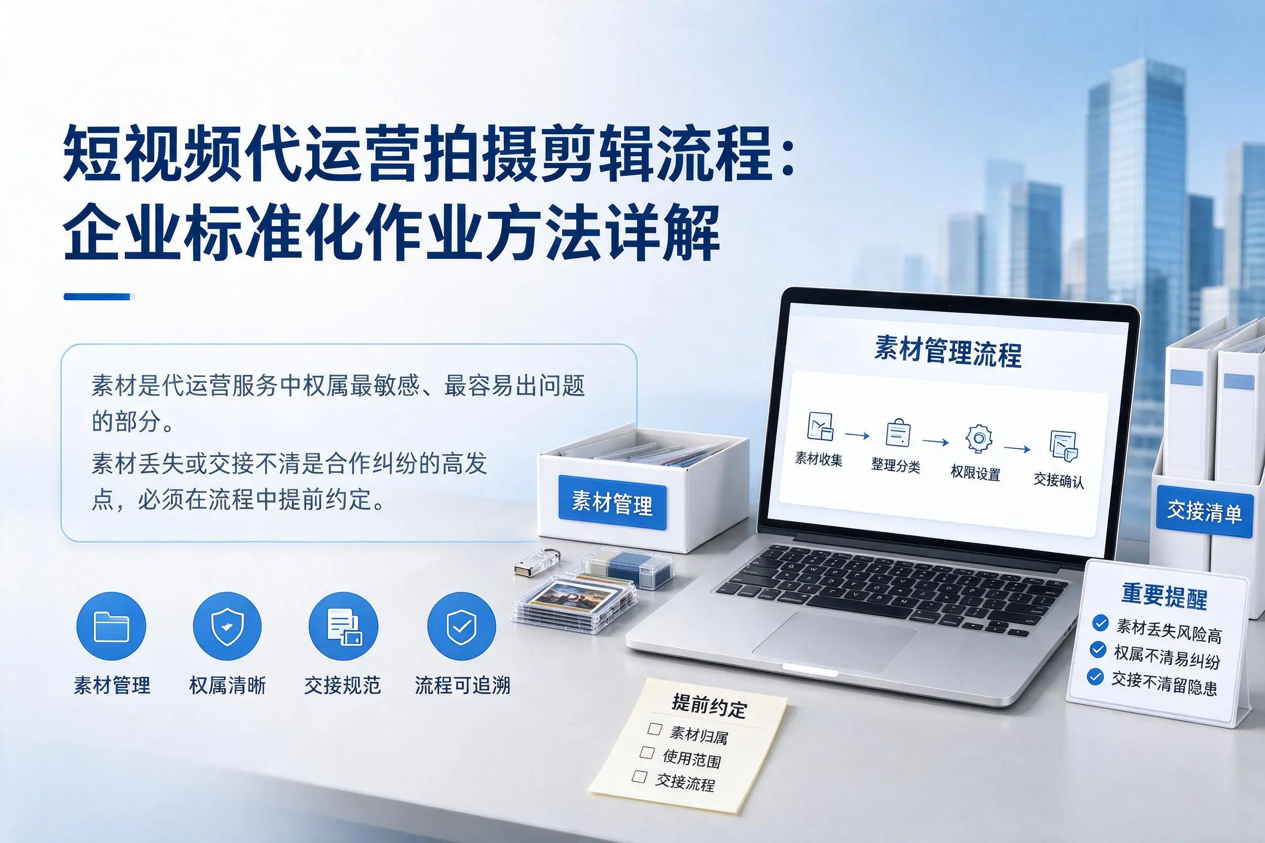 短视频代运营拍摄剪辑流程：周口企业标准化作业方法详解