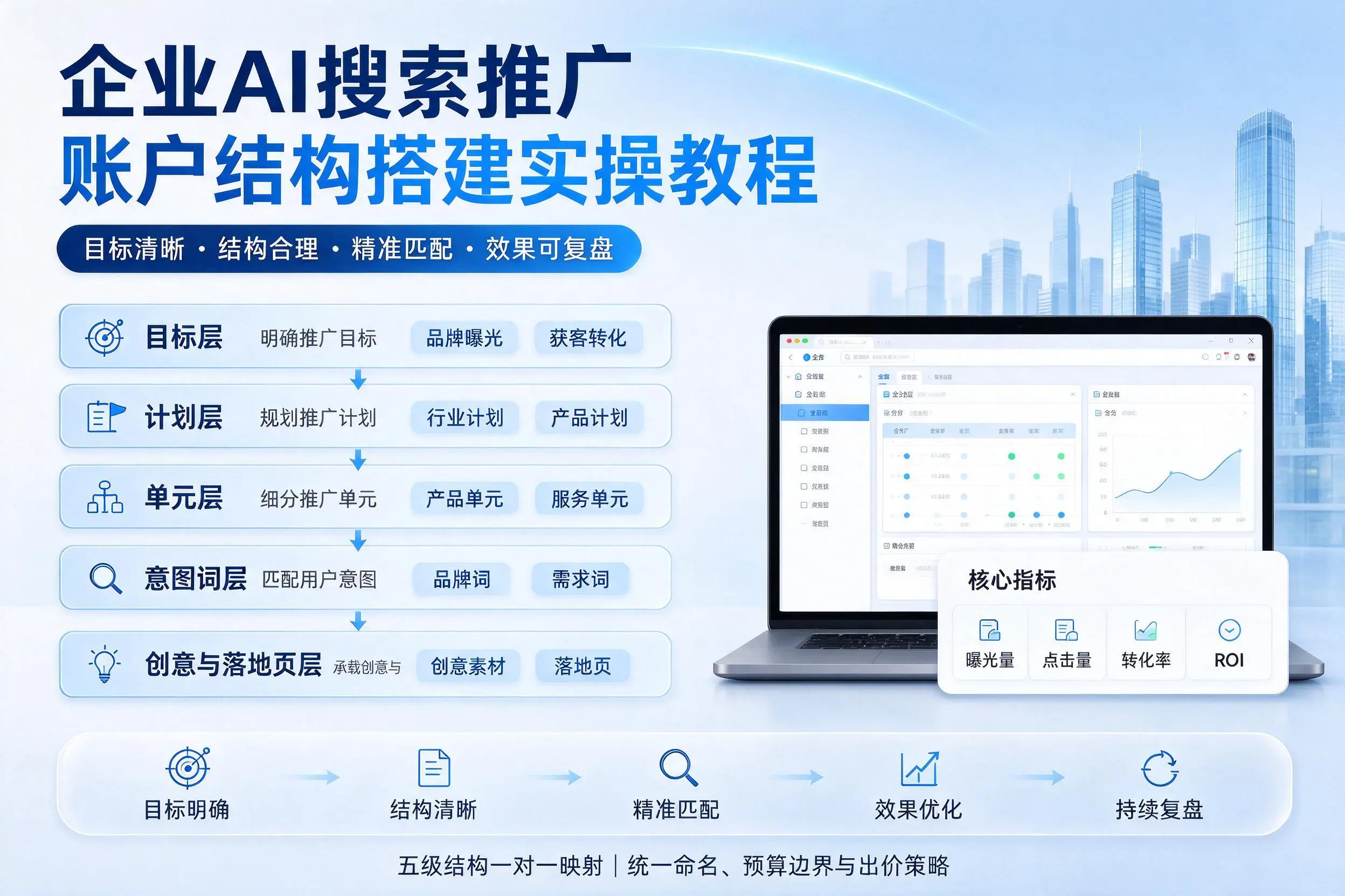 周口企业AI搜索推广账户结构搭建实操教程
